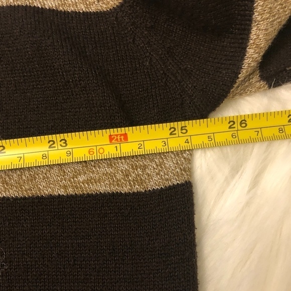 Pronti by Phita 1/4 Zip Striped Pullover Sweater - Picture 7 of 8